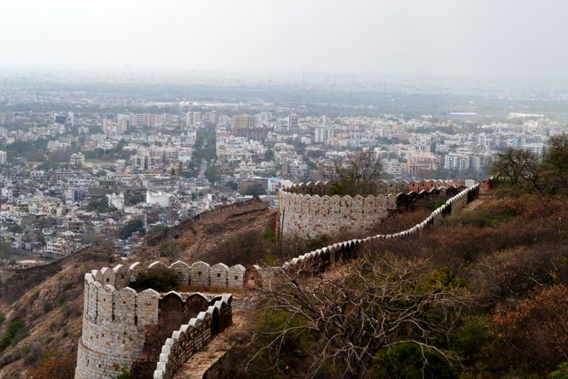 nahargarh fort jaipur is a must visit place.