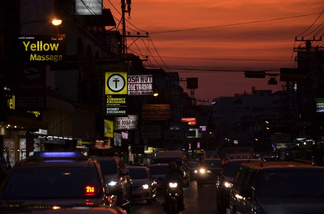 nightlife pattaya city by the beach