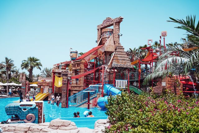 Splash, Slide and Soar at yas waterworld
