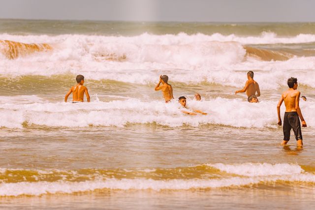 gokarna om beach is very hot during summer season