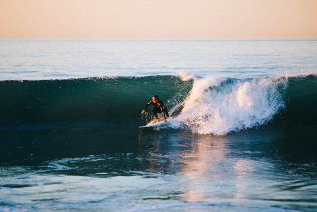 June, July, and August are months with big waves.