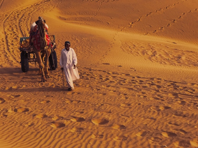 Places to visit in Jaisalmer - Sam Sand Dunes 