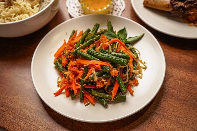 Diverse balinese food is a treat to the taste buds.