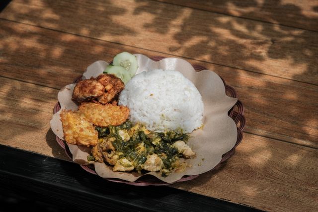 bali food price is quite economical.