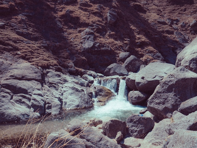 one of the best waterfalls in mcleodganj