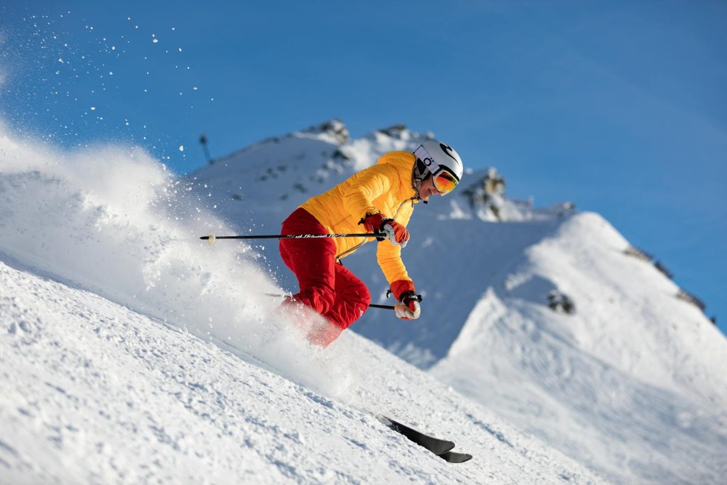 skiing in the USA