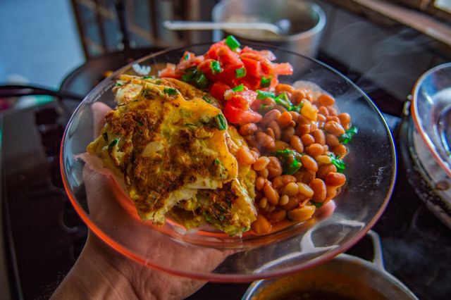 Famous breakfast food in Egypt 