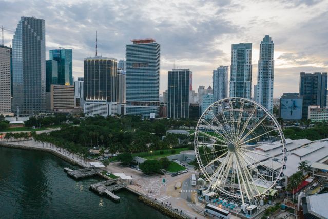Bayfront Park for sightseeing in luxury and style.