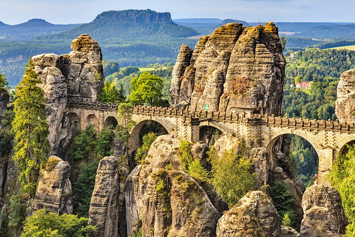 Europe's largest natural sandstone arch