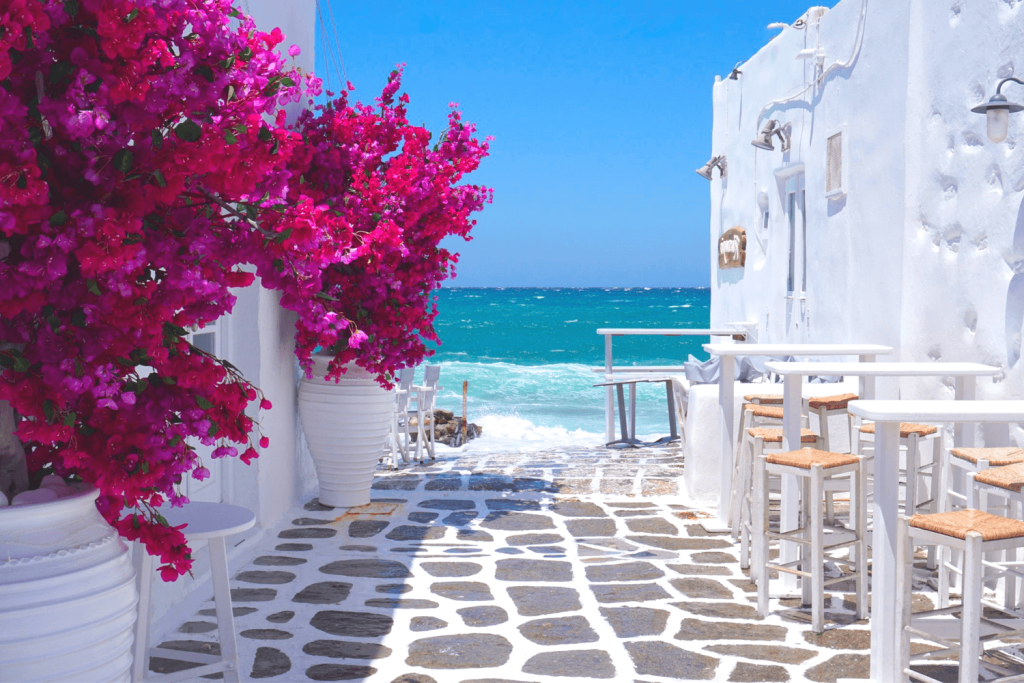 island of paros is the most beautiful of them all.