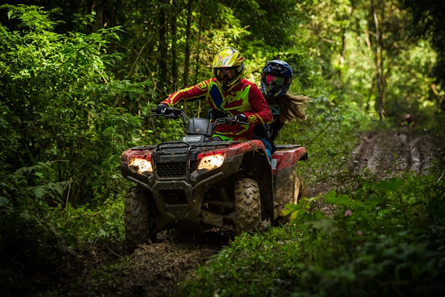 Quad biking is one of the best adventure sports in Manali.
