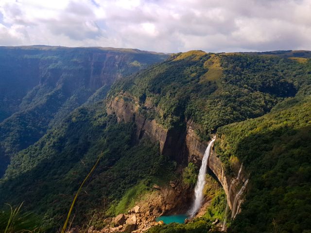 cherrapunji falls is a must visit