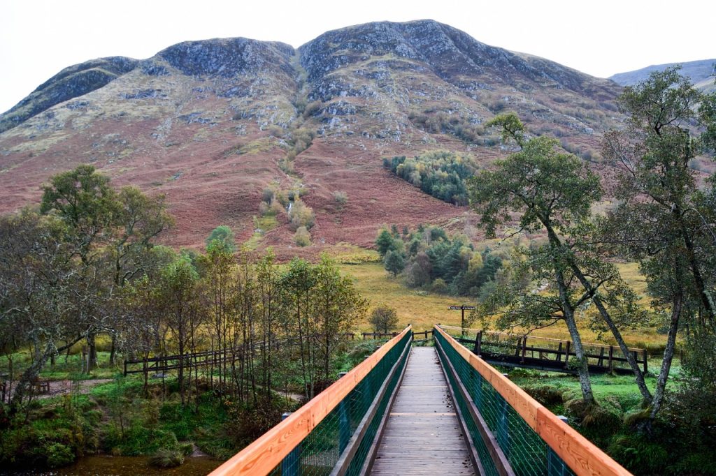 a small town in Scottish Highlands