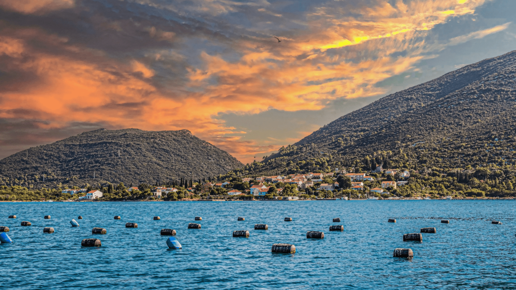 thousand islands scattered across the Adriatic Sea.