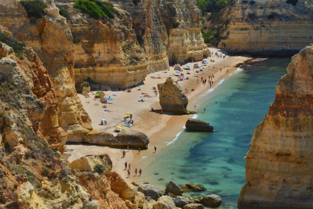 one of the most beautiful beaches in algarve