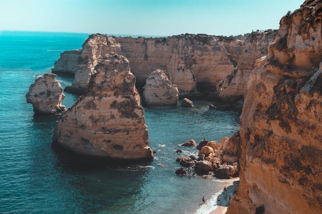 one of the most beautiful beaches in algarve
