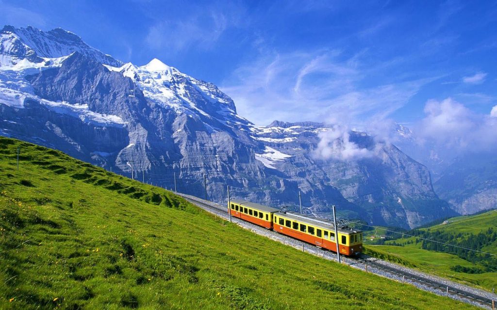 train rides in switzerland