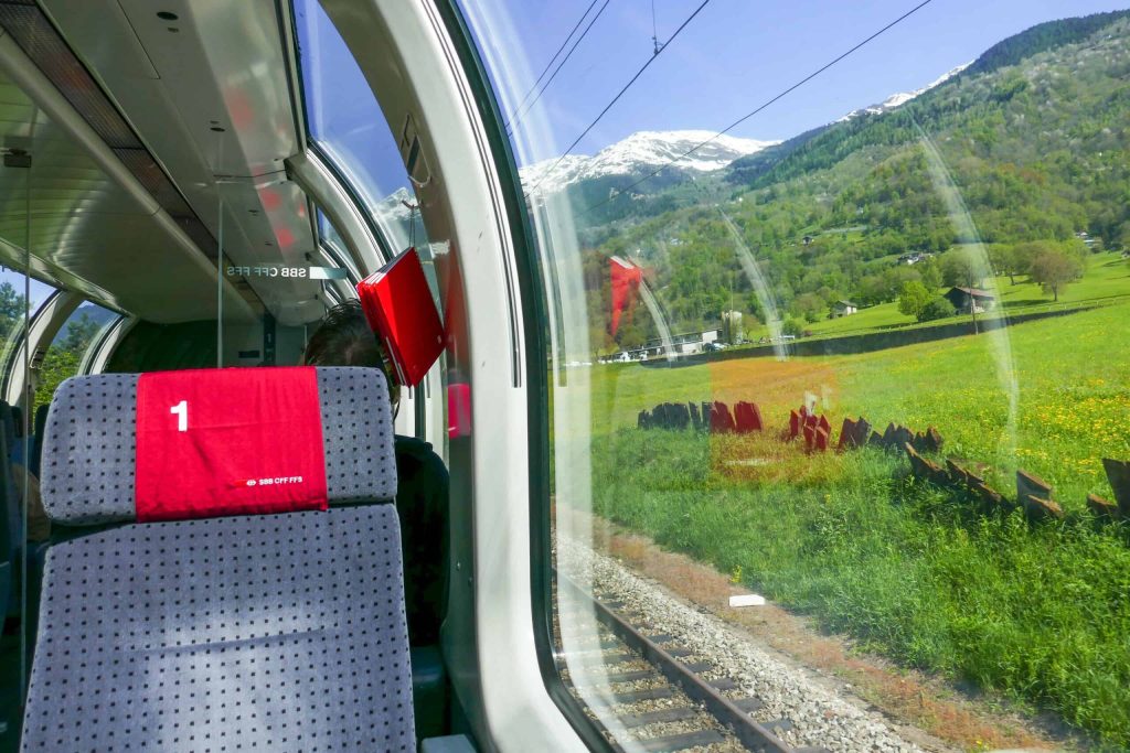 scenic train journey is combined with a relaxing boat cruise on Lake Lucerne.