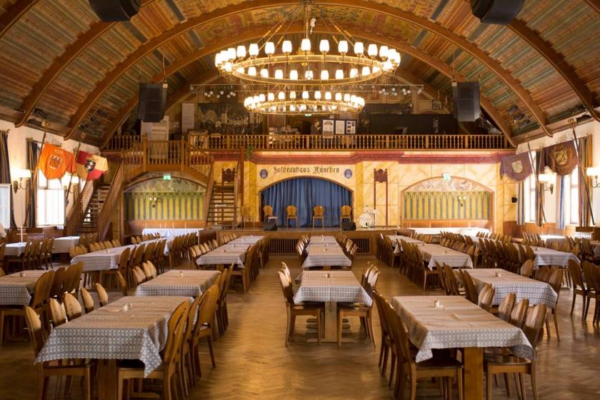 Hofbrauhaus am Platzl, one of the city's oldest beer halls