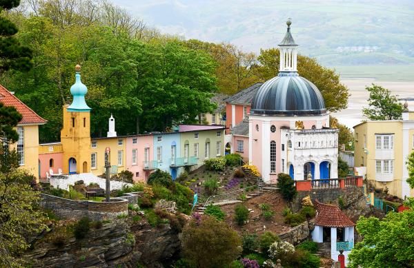 Portmeirion village offers a tiny taste of Italy.