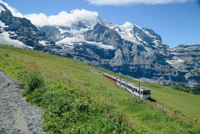 scenic train journey is combined with a relaxing boat cruise on Lake Lucerne.