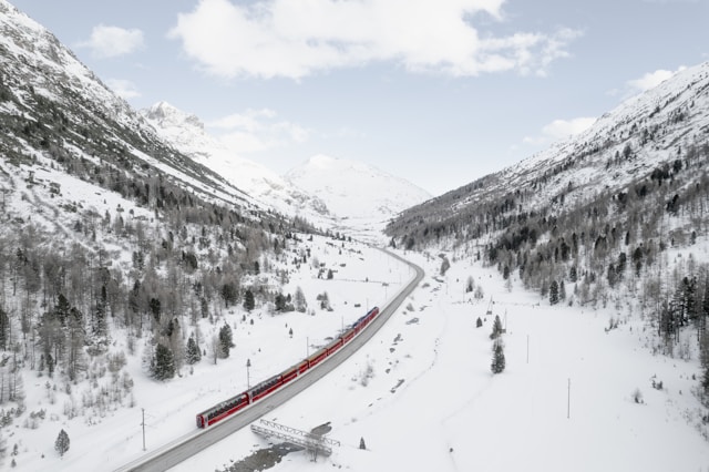 UNESCO-protected railway route.