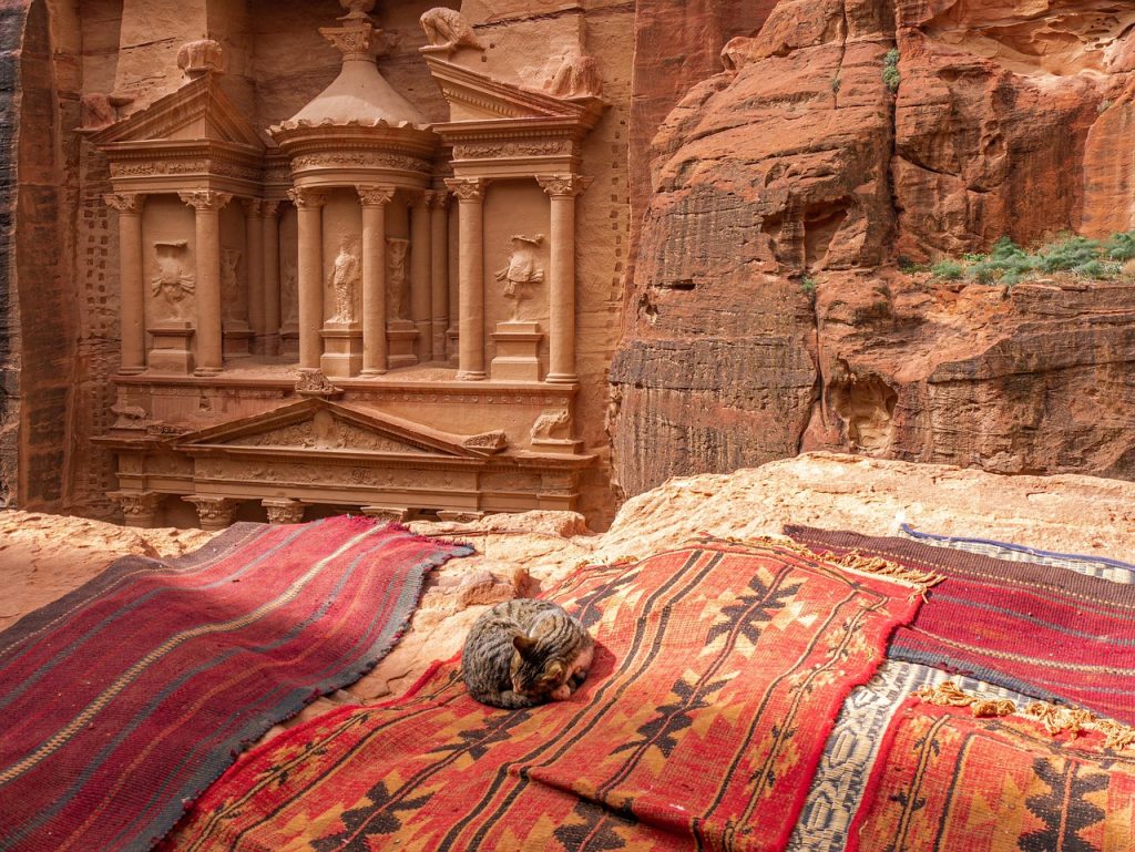 petra is located in Jordan