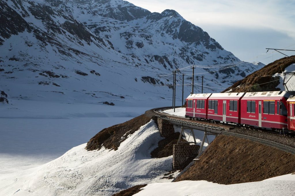 Scenic Train Rides In Switzerland