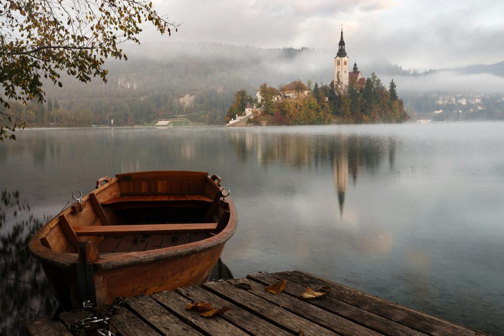 bled castle slovenia gives a fairy tale like feel