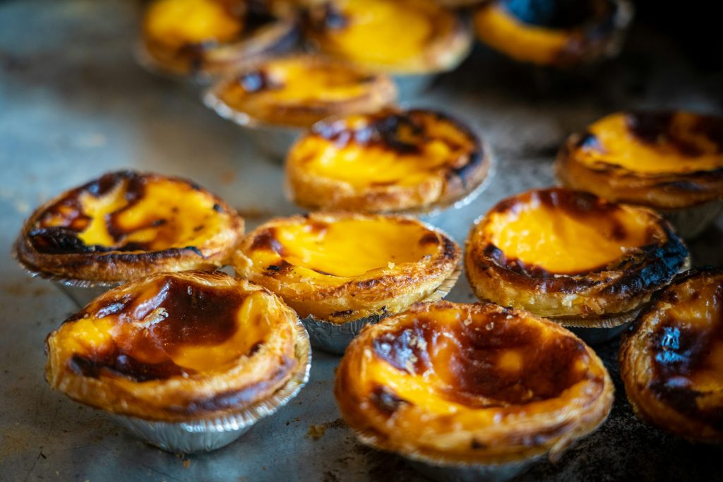 mouth-watering Portuguese custard tart