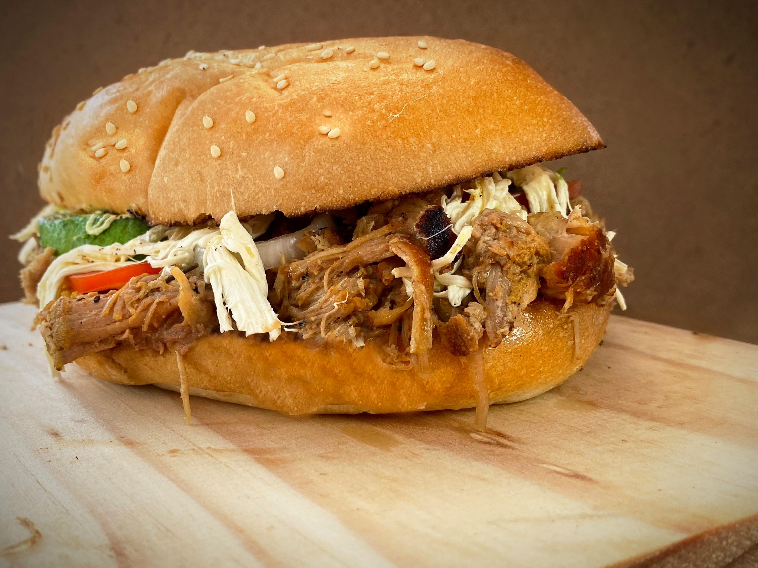 popular sandwich that is packed with authentic flavors.