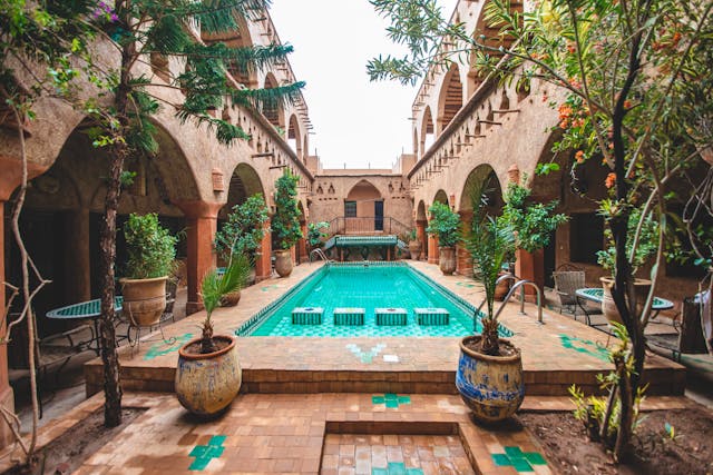 A classic Moroccan home or castle