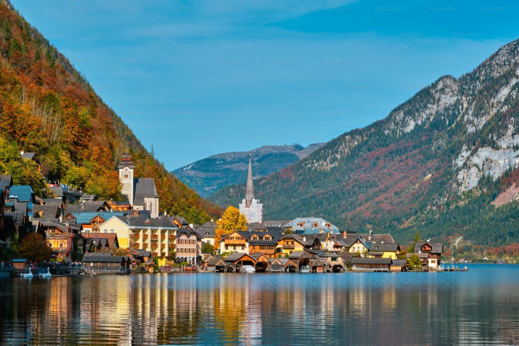 beautiful hallstatt austria village