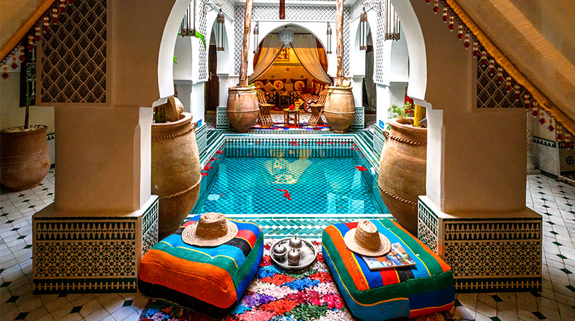 A classic Moroccan home or castle
