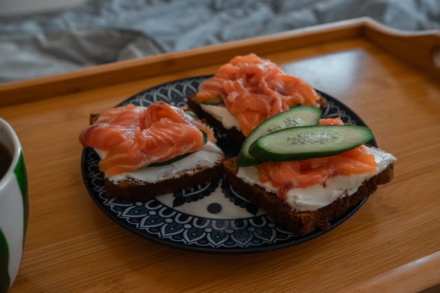 Nordic open sandwiches.