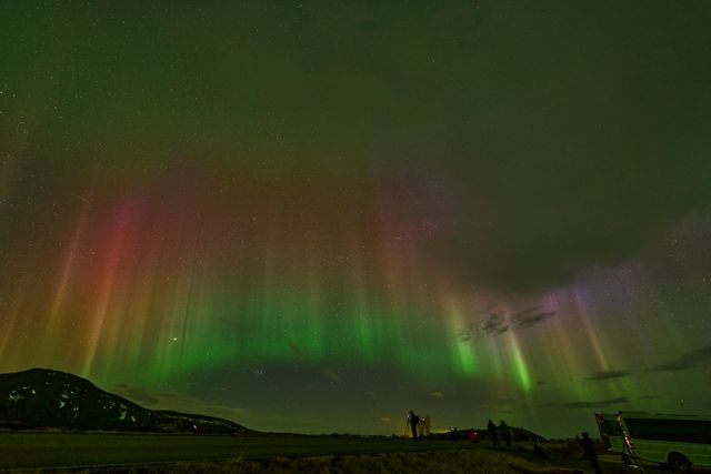 Light Pillars natural phenomina