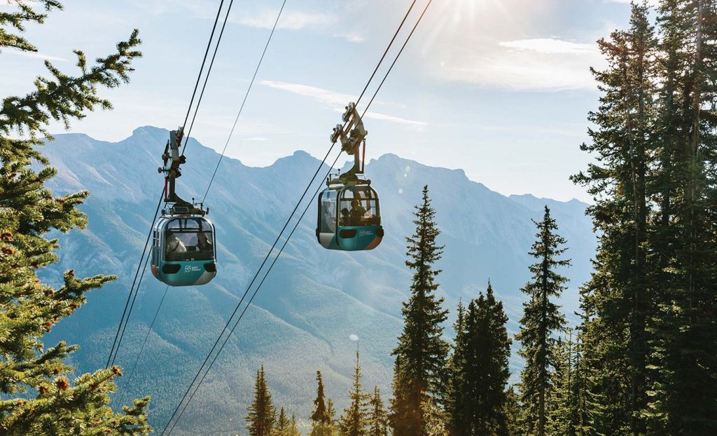 riding the gondola is one of the best things to do in Banff.