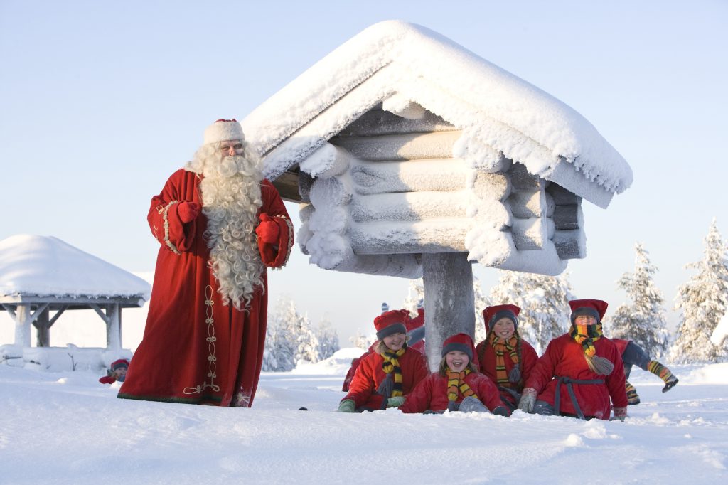 lapland santa claus holiday village