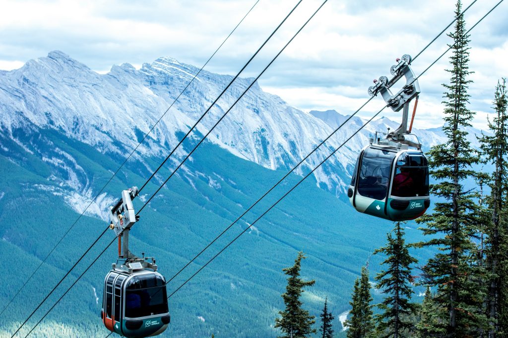 riding the gondola is one of the best things to do in Banff.
