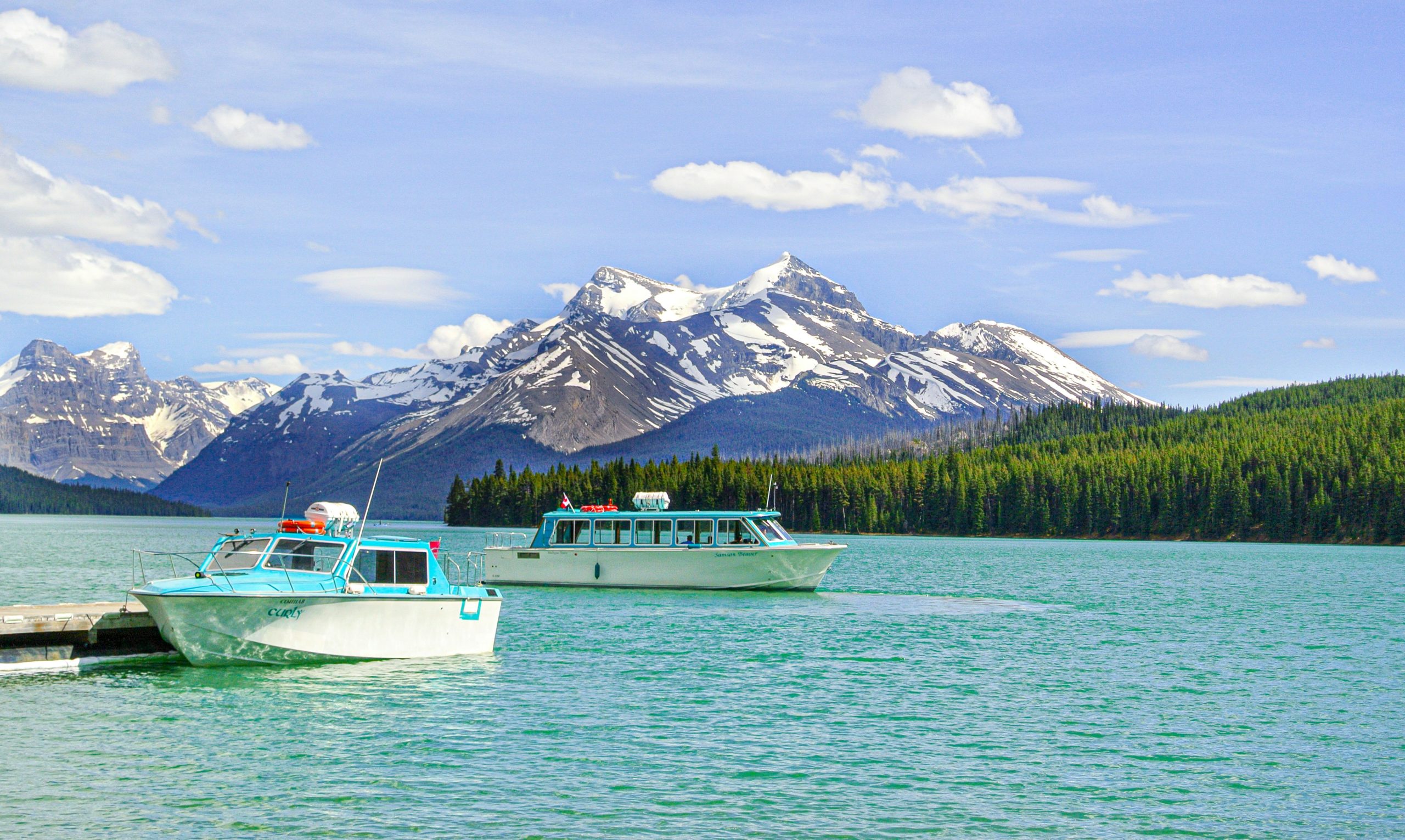 banff lake moraine